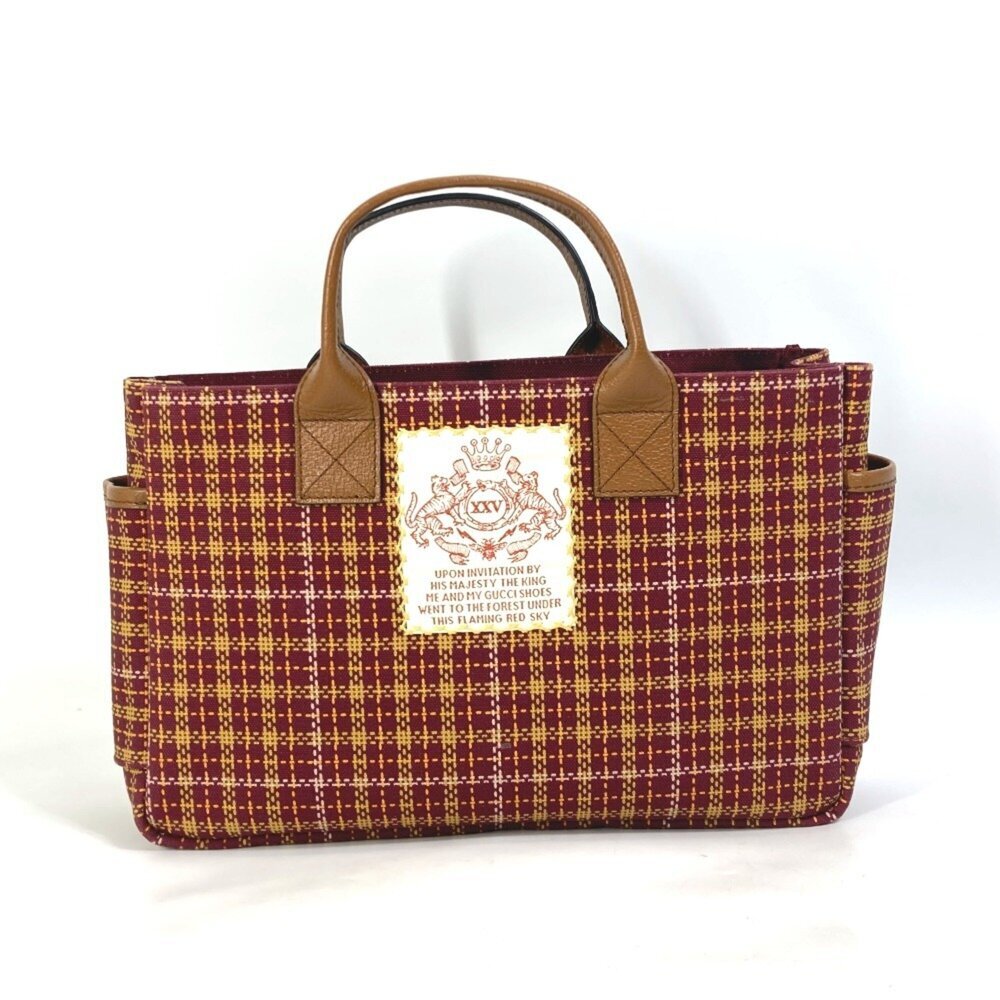 GUCCI Authentic Brown Leather Tote Bag - Picture 2 of 9